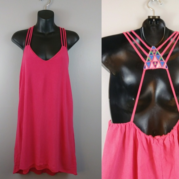 alaya Dresses & Skirts - Alaya cute strappy boho Dress with unique Back
